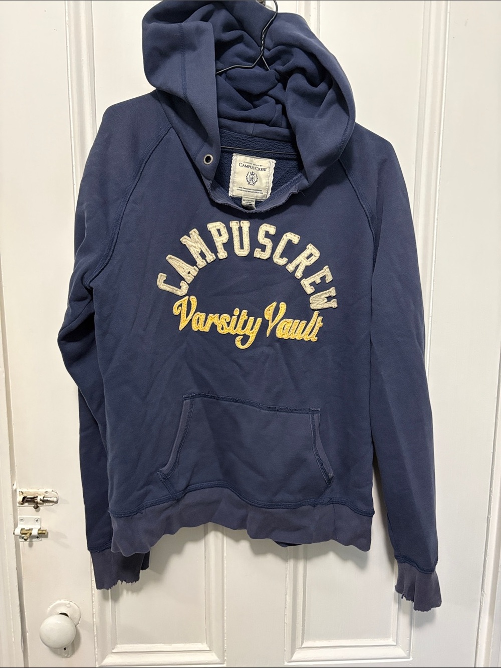 Varsity Vault Campuscrew Navy Pullover Hoodie